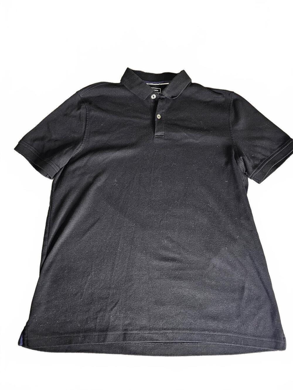 Club Room Men's Black Polo Shirt Medium